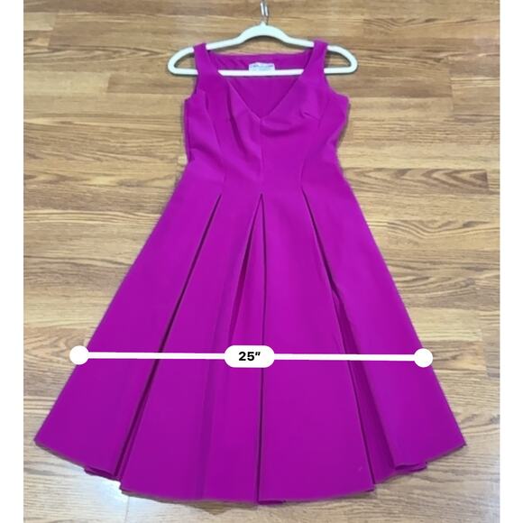 Chiara Boni La Petite Robe Corie V-Neck Fit & Flare  Cocktail dress sz IT 46 - Picture 10 of 16